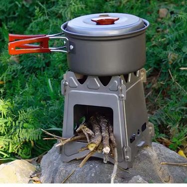 Camping Hiking Special Foldable Firewood Stove Ultra-light Outdoor Cooking Boiling Water Windproof Picnic Detachable_voghion.com