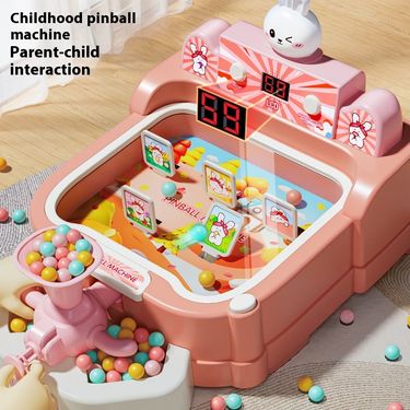 Baby Pinball Game Machine Puzzle Toy Children's Boys and Girls to 6 Years Old Practice Concentration 2 Birthday Gifts 3_voghion.com
