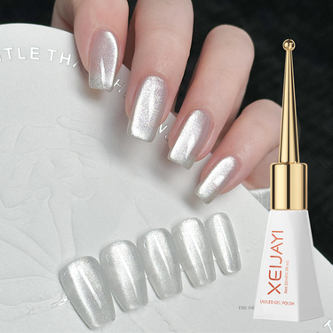 Nail Glue Mirror Porcelain White Cat Eye Nail Polish New Autumn And Winter Popular Whitening Super Flash Flash Glue For Nail Salons_voghion.com