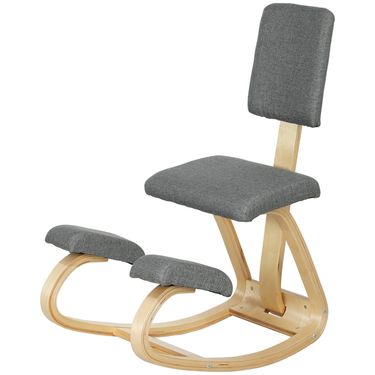 Ergonomischer Kniestuhl Für Gesundheit Und Meditation, Grau_voghion.com
