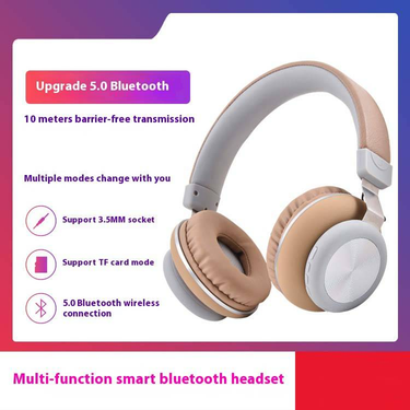 Wireless Bluetooth Headphones Over-Ear Sports Headset With Deep Bass Noise Isolation Universal Phone Compatibility_voghion.com