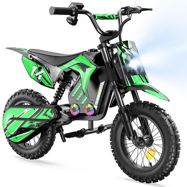 IScooter A14 500W Motor 36V5.2AH Children's Electric Bicycles Outdoor Recreation Electric Motorcycles With Ambient Light E-Bike_voghion.com
