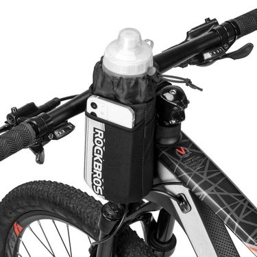 Bicycle Water Cup Holder Kettle Cage Mobile Phone Mount Handlebar Rack Universal Mountain Road Bike 3-in-1 Bike Cup Holder_voghion.com