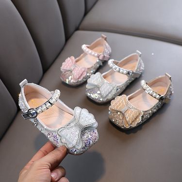 New Lady Baby Girl Girl Princess Diamond Single Shoe Shoes Dance Show Shoes Sandals_voghion.com