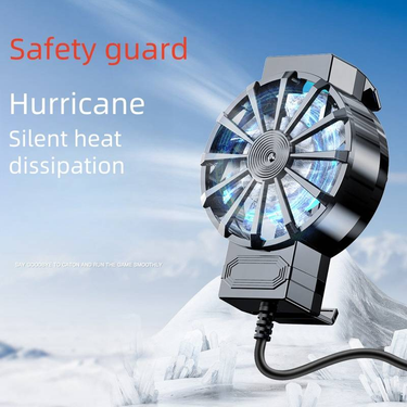 Cross border hot selling X16 mobile phone radiator fan mobile phone cooler anchor the same cooling artifact one piece drop shipping_voghion.com
