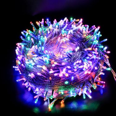 LED Garden Outdoor Starry Sky Colorful Christmas Decoration String Lights Courtyard Project Lighting_voghion.com