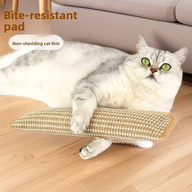 1pc Cat Toy Pillow Sword Sisal Cat Mint Cushion Chewing Teething Cat Toy Self-entertainment Toy_voghion.com