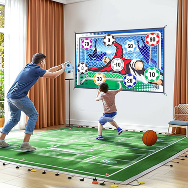 Children's Indoor Football Throwing Game Parenting Outdoor Boys Sports Toys Gift_voghion.com