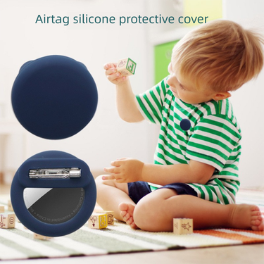 New Airtag Invisible Pin For Children, Elderly, Luggage, Pets, Clothes, Anti-Lost Device Protective Case_voghion.com
