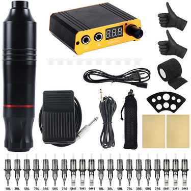 Lishi No.3 Motor Pen Tools Set Ou Liang Tattoo Equipment_voghion.com