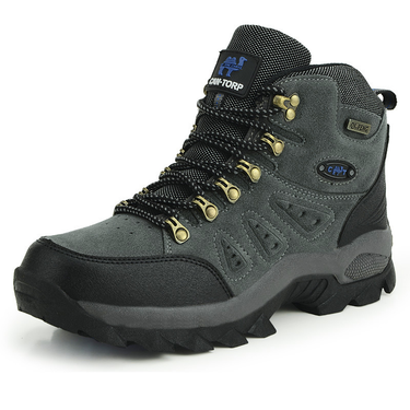 New hiking shoes Men's and women's outdoor shoes High top breathable hiking shoes_voghion.com