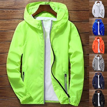 Jacket Men Sport Outdoor Cycling Thin Coat Jackets Casual Loose Men's Windbreakers Jacket Male's Waterproof Outwear_voghion.com