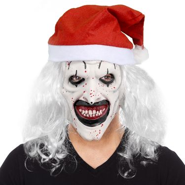 Home & Garden 2024 new soul breaking clown mask soul breaking clown headgear Halloween horror masquerade mask_voghion.com