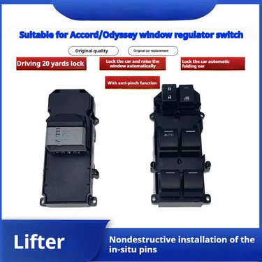 Suitable for eighth and ninth generation Accord window regulator switch Odyssey left front window switch button assembly_voghion.com