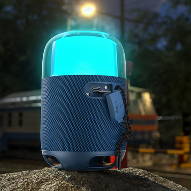 Wireless Bluetooth Speaker With RGB Lights - Deep Bass, Waterproof & Portable_voghion.com