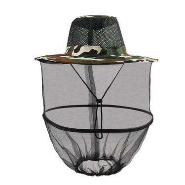 Hot Sale Anti Mosquito Mask Sun Visor Hats Caps Men Protection Big Hat Brim Wild Large Night Fishing Scarf Fisherman Farmer_voghion.com