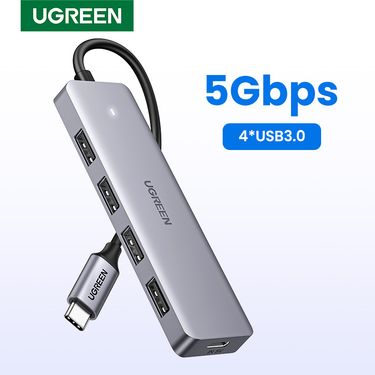 UGREEN 4 Ports Type C To 3.0 Splitter Adapter For Book IPad Pro Samsung Galaxy Note 10 S10 USB Hub_voghion.com