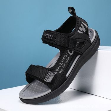 Children's Shoes Boys Sandals Summer Soft Sole Students Middle And Large Children Non Slip Beach Shoes Little Boy Children Open Toe Breathable Tide_voghion.com