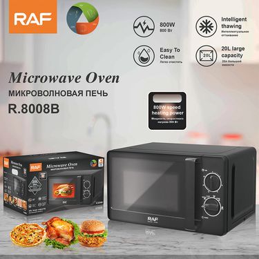 European Microwave Oven - Quick Light Wave Turntable Visible Heating For Home & Office_voghion.com