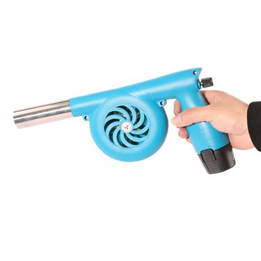 12V Outdoor Electric Wireless Barbecue Fan With Battery Electric Air Blower Portable BBQ Grill Fire Bellows Tools Picnic Camping_voghion.com