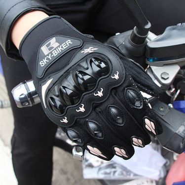 Racing Full Finger Off-Road Motorcycle Bicycle Spring Summer Autumn Winter Riding Gloves_voghion.com
