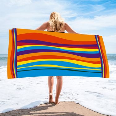 Microfiber Sand Free Beach Towel Thin Quick Dry Super Absorbent Lightweight Towels For Travel Sports Pool Swimming Bath Camping Yoga_voghion.com