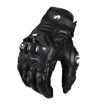 Furygan Afs6 Gloves Motorcycle Leather Gloves Carbon Fiber Racing Riding Anti-fall Breathable Non-slip Short_voghion.com