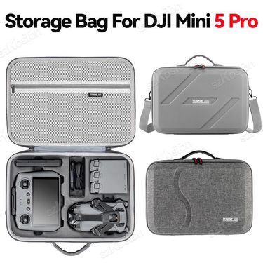 Storage Bag For Portable Travel Box Handbag For DJI Mini 5 Pro RC 2 Hard Carrying Case Drone Accessories_voghion.com
