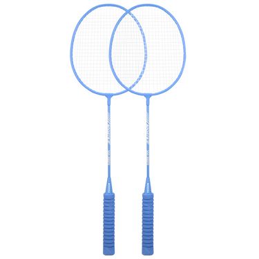 Badminton Adult Double Set With High Aesthetic Value Macaron Color Sponge Handle Badminton Racket_voghion.com