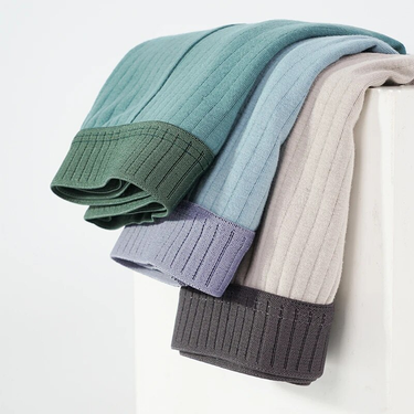 3 Pcs/Lot Plus Size Stripe Cotton Boxers Briefs L-4XL Sexy Shorts Character Panties Men Underwear Underpants_voghion.com