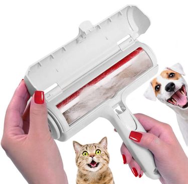 Pet Hair Remover Roller - Dog & Cat Fur Remover With Self-Cleaning Base - Efficient Animal Hair Removal Tool - Perfect For Furni_voghion.com
