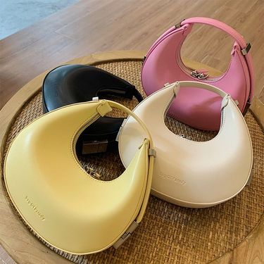 Crescent Women's New Spring/Summer Small Handbag Single Shoulder Underarm Moon Bag_voghion.com