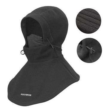 ROCKBROS Balaclava Winter Wool Hat Balaclava Neck Warmer Women's Men's Autumn_voghion.com