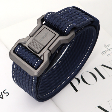 Men's Belts New Aluminum Alloy Tactical Belt Men's Training Duty Nylon Outdoor Jeans Belt Casual And Versatile Women_voghion.com
