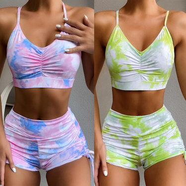 Women's Swimwear Bikini Ladies Split Swimsuit New Swimwear Yoga Wear_voghion.com