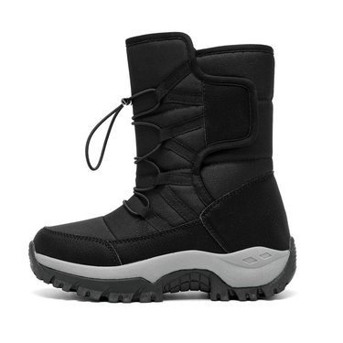 Winter Men's And Women's Shoes With High Top And Thick Velvet Snow Boots, Northeast Rainproof And Snow Warm Cotton Shoes Wholesale_voghion.com