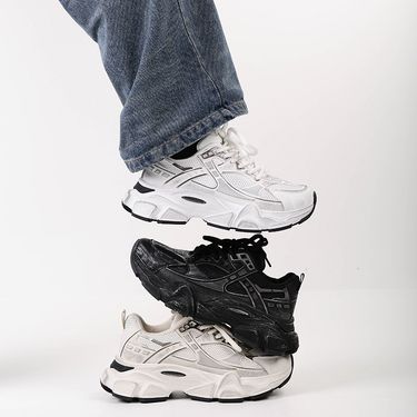 Unbeatable Quality Men's 2025 New Breathable Student Sports Fashionable Casual Men's Couple Thick Soled Dad Shoes_voghion.com