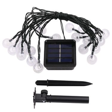 100 LED Crystal ball LED Solar Lamp Power LED String Fairy Lights Solar Garlands Garden Christmas Decor For Outdoor_voghion.com