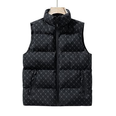 New Cotton Vest, Men's Sleeveless Vest, Thickened, Warm, Simple, Fashionable, Versatile, Casual Vest Jacket_voghion.com