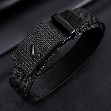 Men's Universal Tactical Outdoor Sports Casual Canvas Nylon Belt, Jeans, Work Pants Belt_voghion.com