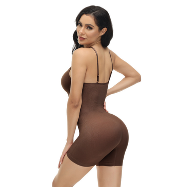 Seamless One-piece Shapewear Women's Belly Controlling Buttocks Shaping Shaping Underwear Stretch Slimming Body Corset_voghion.com