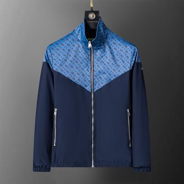 2025 Autumn And Winter New Style Collar Jacket Official Website Synchronization M-3XL Royal Blue_voghion.com