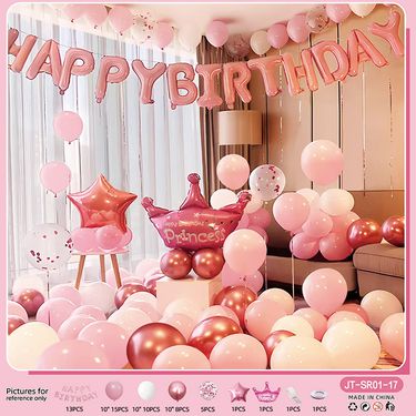 Ballons & Accessories Happy Birthday Party Decorations Set 18th Age Number Balloons Backdrop Photo Props For Boys Girls Celebration_voghion.com