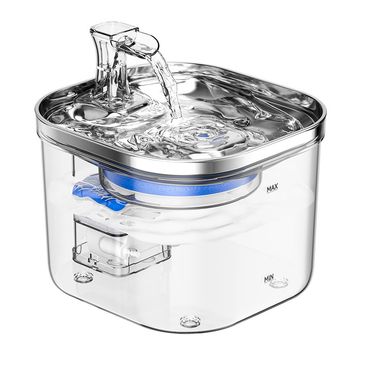 Cat Automatic Water Dispenser Stainless Steel Circulating Water Pet Water Dispenser Smart Cat Puppy Drinking Bowl_voghion.com