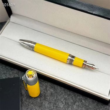 Luxury Enzo Signed Engraving Metal Ballpoint Pen Rollerball Pen Fountain Pens Stationery Office School Supplies With Writing High Qualit_voghion.com