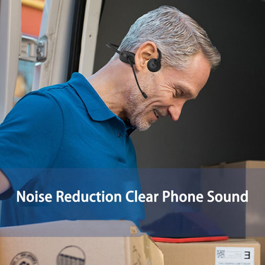 1 Set Sports Headphone Bone Conduction BT5.3 ENC Reduce Noise 200mAh Magnetic Suction Charging Bluetooth-compatible_voghion.com