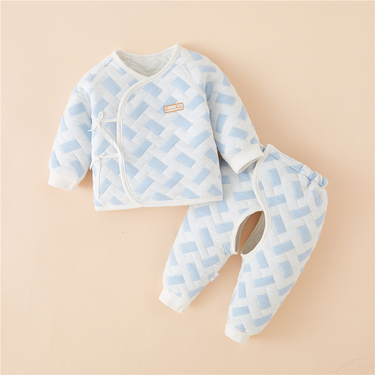 Baby Clothes Boneless Warm Set Spring And Autumn Pure Cotton Born Autumn And Winter Separate Monk Clothing_voghion.com