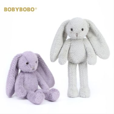 Stuffed Animals BOBYBOBO Purple Pearl Rabbit Plush Toy Baby Sleeping Comfort Doll Girlfriend Birthday Gift_voghion.com