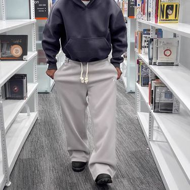 Men's Clothing Casual West Coast Sweatpants High Street Kpop Hip Hop Rap Casual Pants Loose Straight Pants_voghion.com