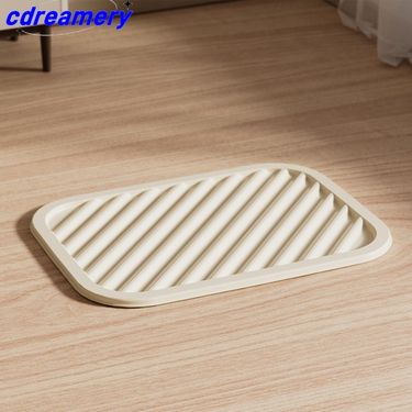 Silicone Cat And Dog Pads And Sandboxes Can Prevent Cat Litter From Spilling Out. Semi-open Toilets Are Easy To Clean_voghion.com